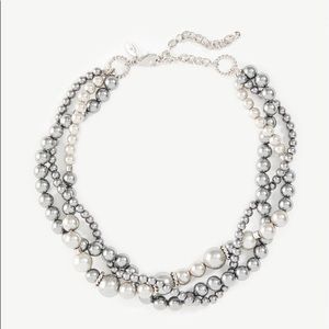 PEARLIZED TWIST STATEMENT NECKLACE